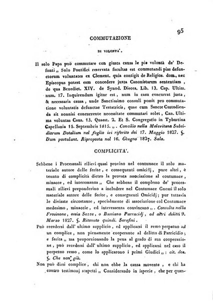 Repertorio generale di giurisprudenza dei tribunali romani