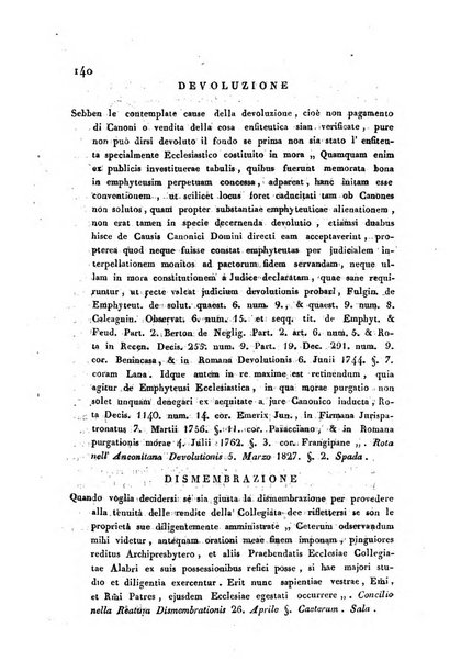 Repertorio generale di giurisprudenza dei tribunali romani