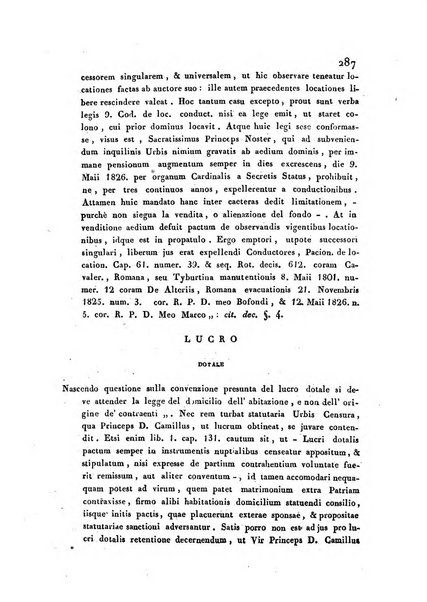 Repertorio generale di giurisprudenza dei tribunali romani