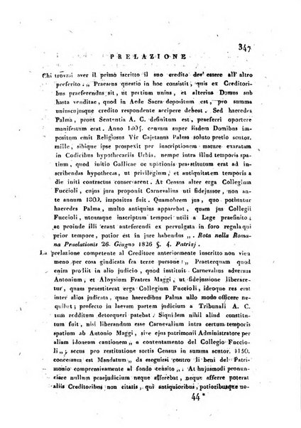 Repertorio generale di giurisprudenza dei tribunali romani