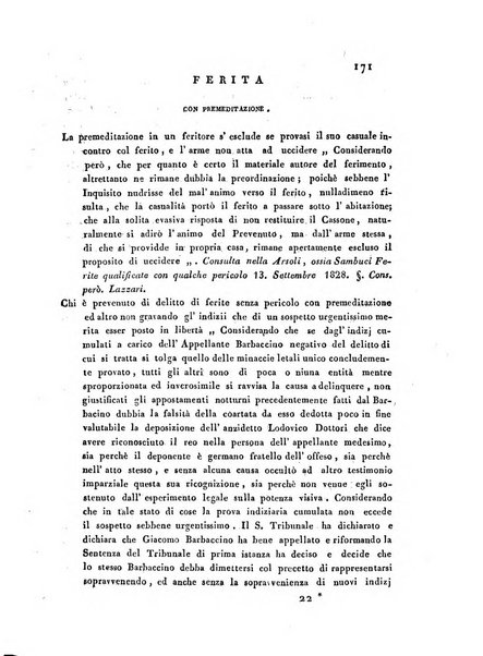 Repertorio generale di giurisprudenza dei tribunali romani