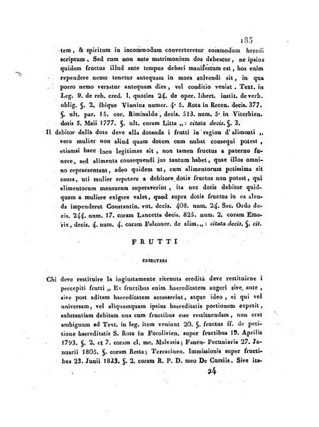 Repertorio generale di giurisprudenza dei tribunali romani