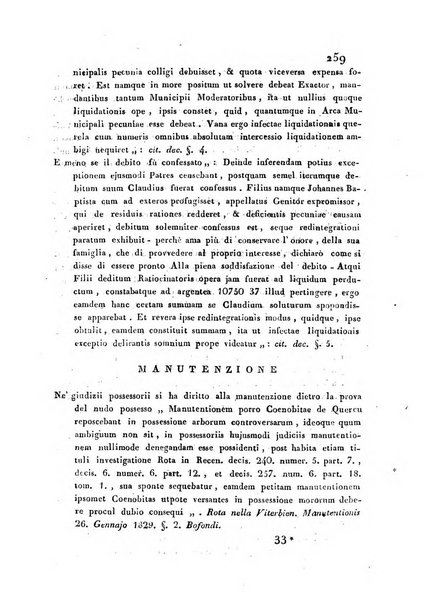 Repertorio generale di giurisprudenza dei tribunali romani