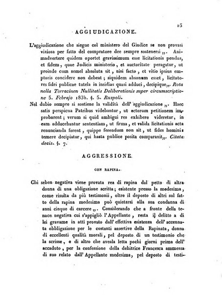 Repertorio generale di giurisprudenza dei tribunali romani