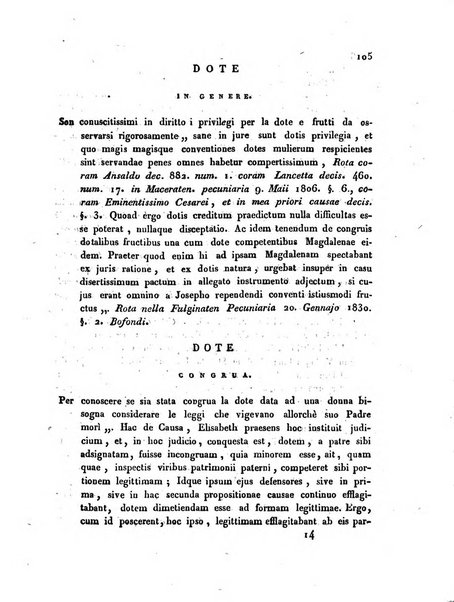 Repertorio generale di giurisprudenza dei tribunali romani