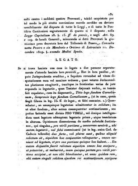 Repertorio generale di giurisprudenza dei tribunali romani