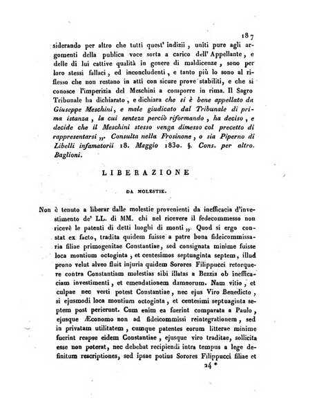 Repertorio generale di giurisprudenza dei tribunali romani