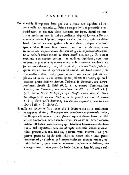 Repertorio generale di giurisprudenza dei tribunali romani