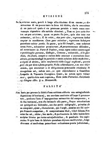 Repertorio generale di giurisprudenza dei tribunali romani