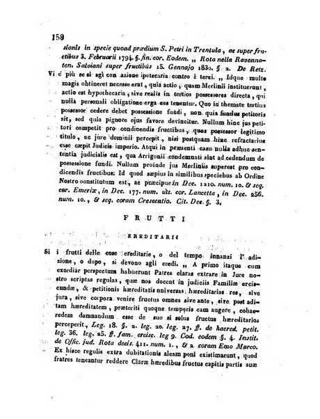 Repertorio generale di giurisprudenza dei tribunali romani