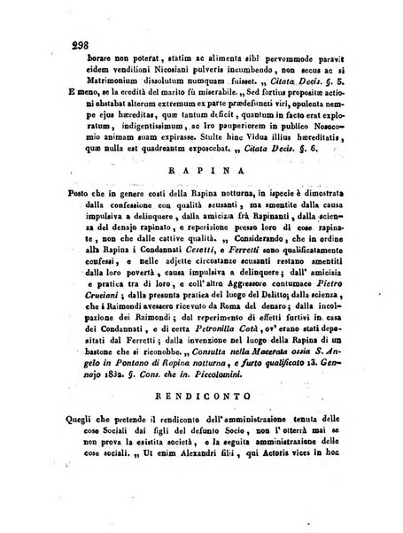 Repertorio generale di giurisprudenza dei tribunali romani