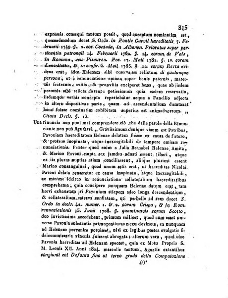 Repertorio generale di giurisprudenza dei tribunali romani