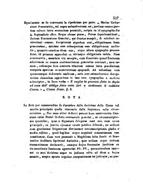 Repertorio generale di giurisprudenza dei tribunali romani