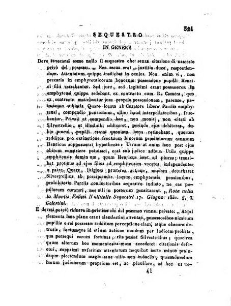 Repertorio generale di giurisprudenza dei tribunali romani