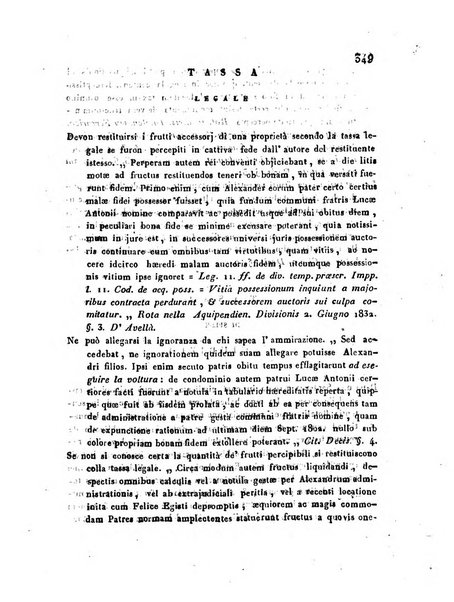 Repertorio generale di giurisprudenza dei tribunali romani