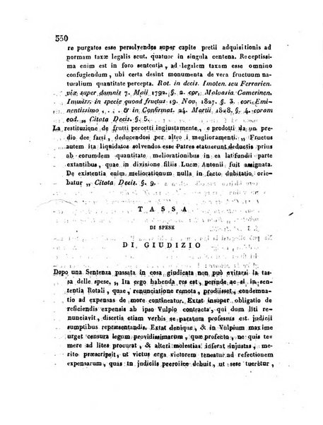 Repertorio generale di giurisprudenza dei tribunali romani