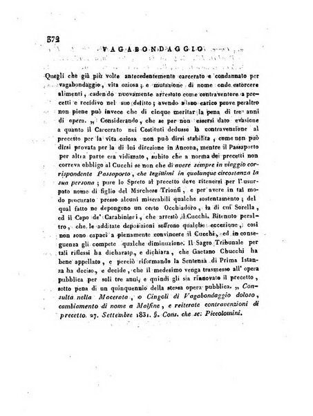 Repertorio generale di giurisprudenza dei tribunali romani