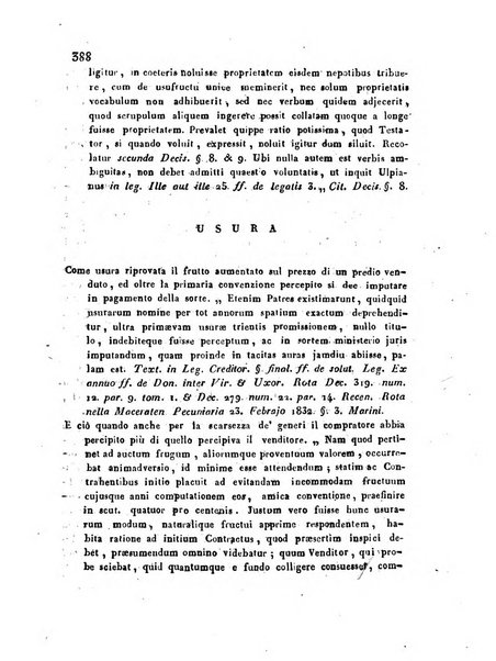 Repertorio generale di giurisprudenza dei tribunali romani