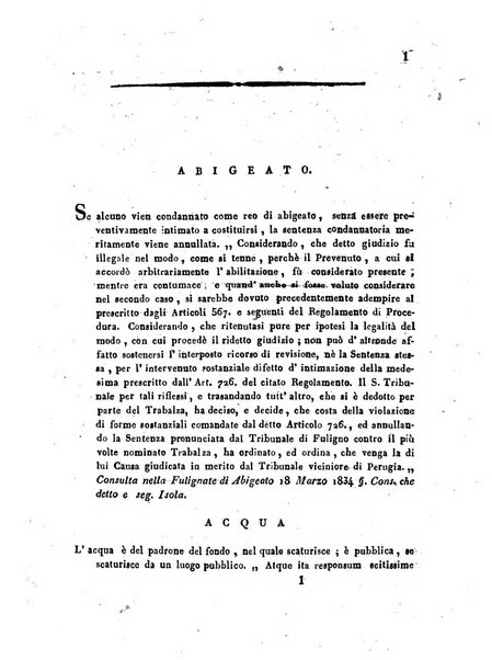 Repertorio generale di giurisprudenza dei tribunali romani