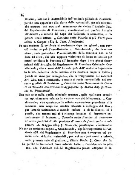 Repertorio generale di giurisprudenza dei tribunali romani