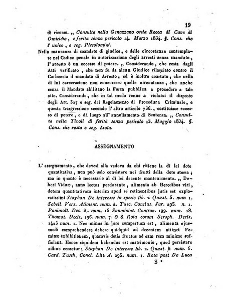 Repertorio generale di giurisprudenza dei tribunali romani