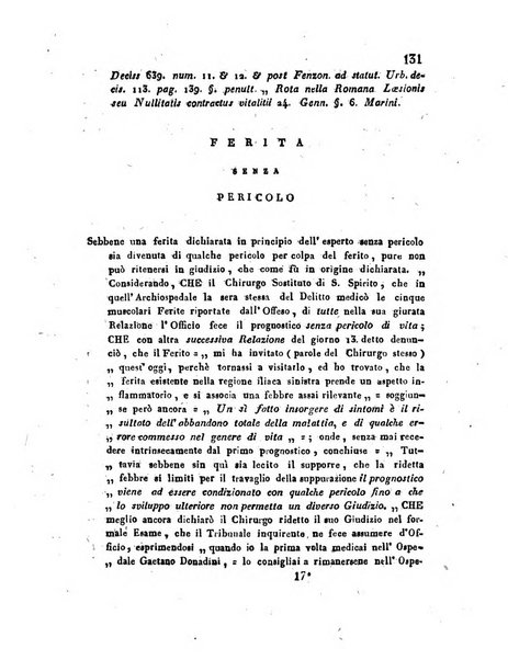 Repertorio generale di giurisprudenza dei tribunali romani