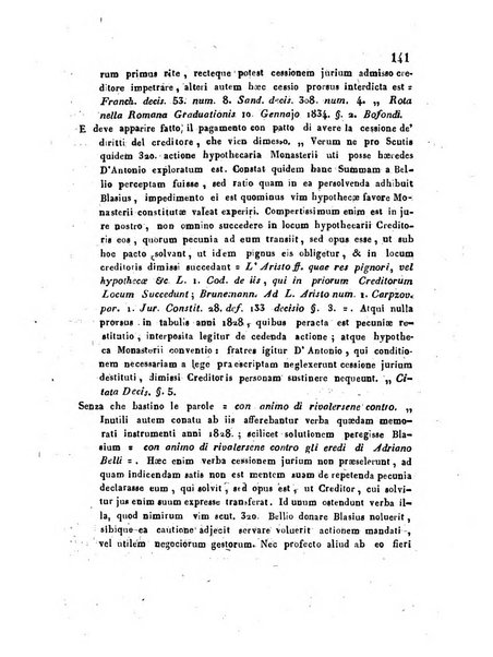 Repertorio generale di giurisprudenza dei tribunali romani