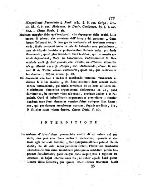 Repertorio generale di giurisprudenza dei tribunali romani