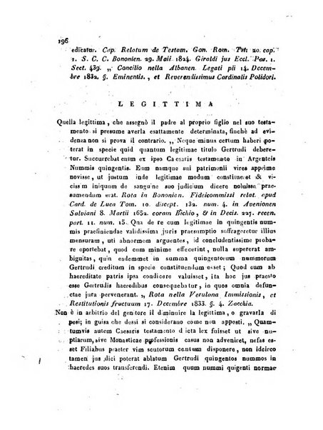 Repertorio generale di giurisprudenza dei tribunali romani