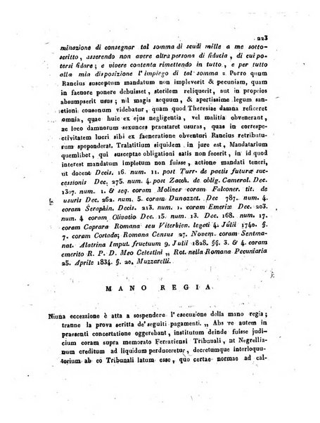 Repertorio generale di giurisprudenza dei tribunali romani