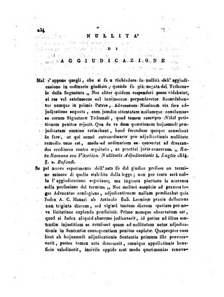 Repertorio generale di giurisprudenza dei tribunali romani