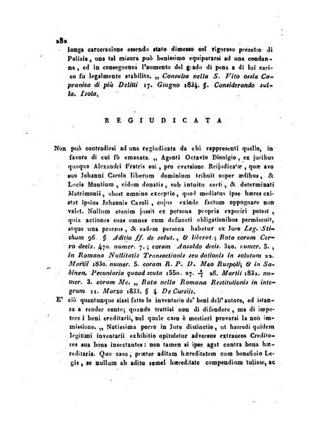 Repertorio generale di giurisprudenza dei tribunali romani