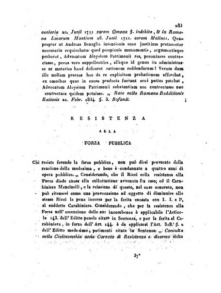 Repertorio generale di giurisprudenza dei tribunali romani