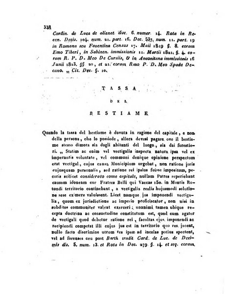 Repertorio generale di giurisprudenza dei tribunali romani