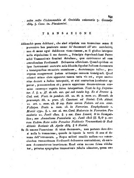 Repertorio generale di giurisprudenza dei tribunali romani