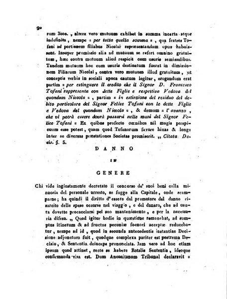 Repertorio generale di giurisprudenza dei tribunali romani