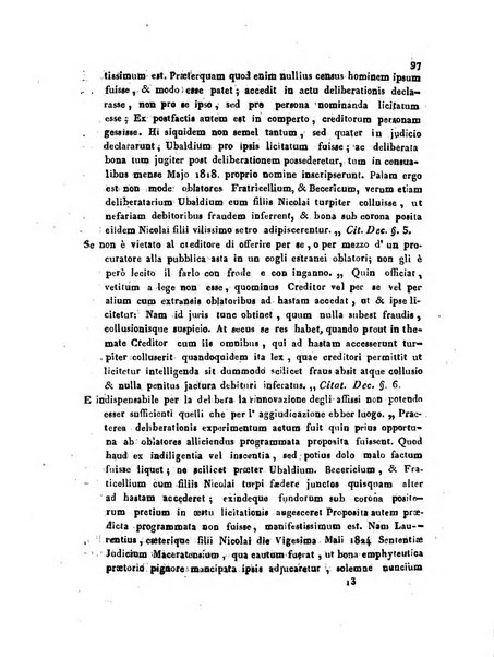 Repertorio generale di giurisprudenza dei tribunali romani