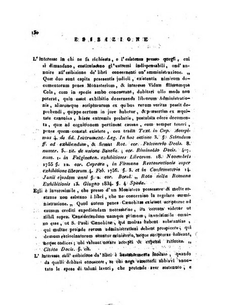 Repertorio generale di giurisprudenza dei tribunali romani