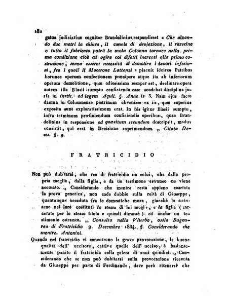 Repertorio generale di giurisprudenza dei tribunali romani