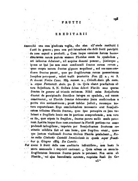 Repertorio generale di giurisprudenza dei tribunali romani