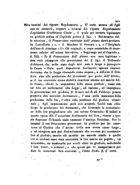 Repertorio generale di giurisprudenza dei tribunali romani