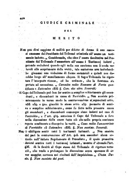 Repertorio generale di giurisprudenza dei tribunali romani