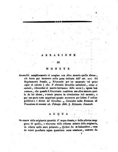 Repertorio generale di giurisprudenza dei tribunali romani