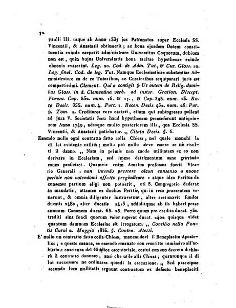 Repertorio generale di giurisprudenza dei tribunali romani