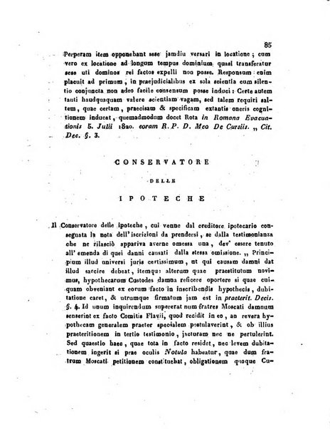 Repertorio generale di giurisprudenza dei tribunali romani