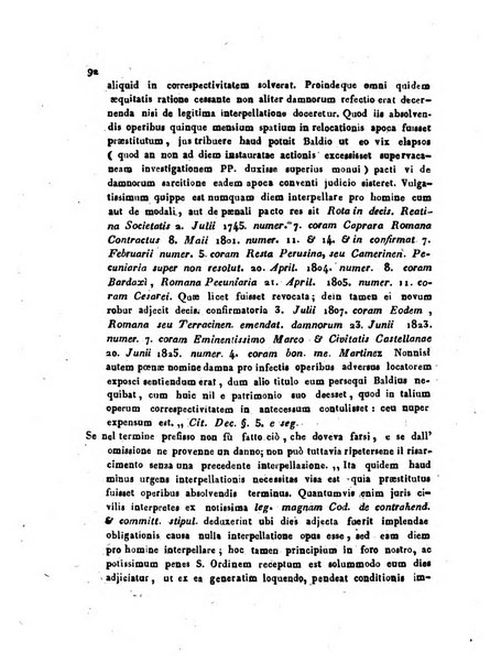 Repertorio generale di giurisprudenza dei tribunali romani