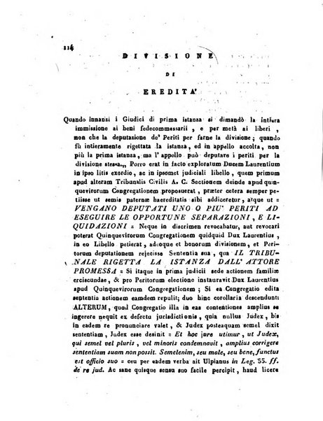 Repertorio generale di giurisprudenza dei tribunali romani