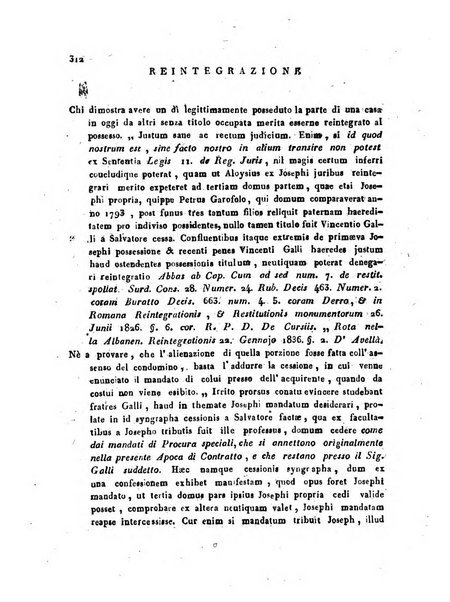 Repertorio generale di giurisprudenza dei tribunali romani