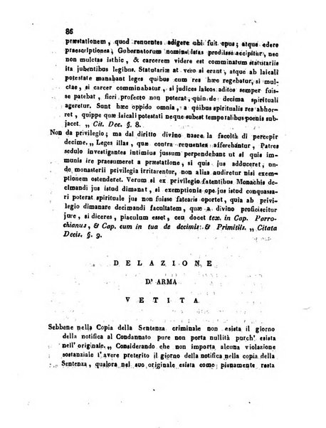 Repertorio generale di giurisprudenza dei tribunali romani