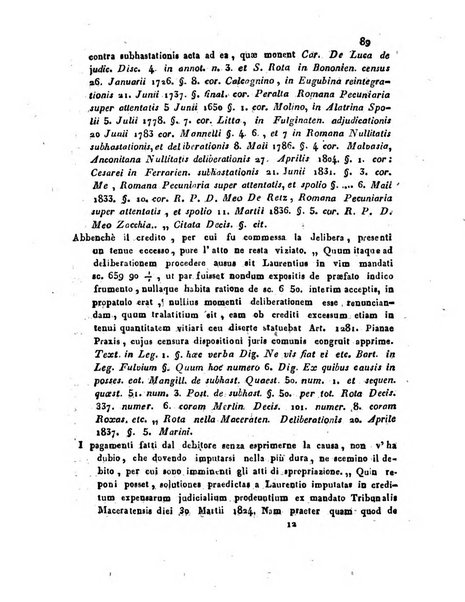 Repertorio generale di giurisprudenza dei tribunali romani